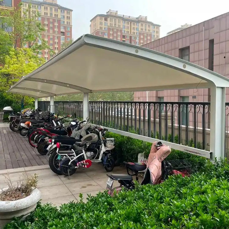 翁源县膜结构电动车棚